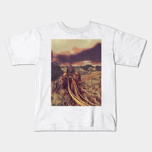 The Wicker Man artwork Kids T-Shirt